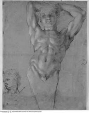 Studie zu einer Atlasfigur (Rom, Palazzo Farnese)