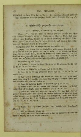 II. Physikalische Geographie von Europa