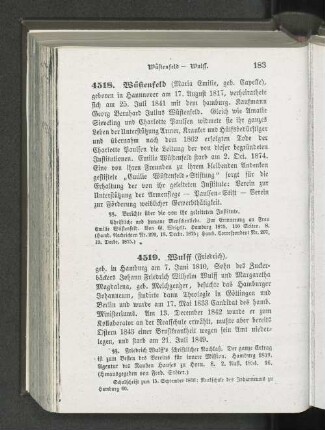 4519. Wulff (Friedrich).