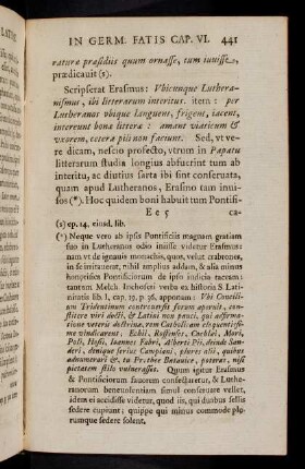 441-447, Scripserat Erasmus: Ubicunque ...