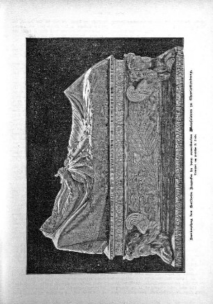 Sarkophag der Kaiserin Augusta in dem erweiterten Mausoleum zu Charlottenburg