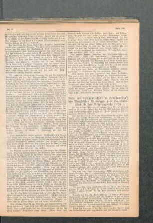 Rede des Kultusministers im Hauptausschuß des Preußischen Landtages zum Haushaltsplan für das Rechnungsjahr 1925