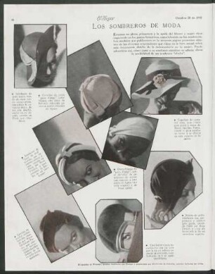 Los sombreros de moda
