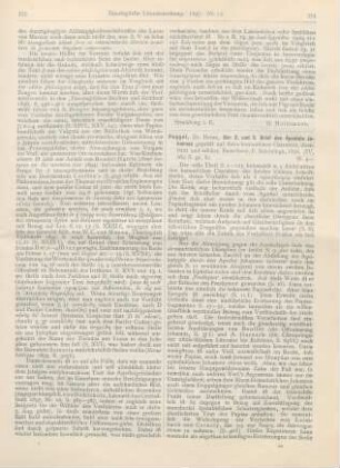 354-357 [Rezension] Poggel, Heinrich, Der 2. und 3. Brief des Apostels Johannes
