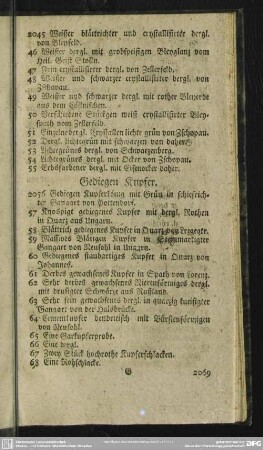 Gediegen Kupfer