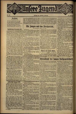 Zweite Ausgabe vom Mittwoch, den 16. Januar 1935.