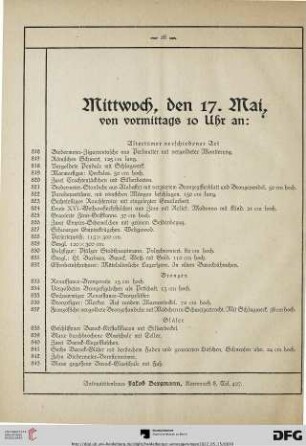 Bronzen (Nr. 833-837)