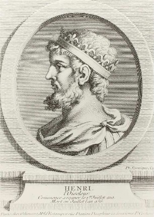 Heinrich I., Kopfbild
