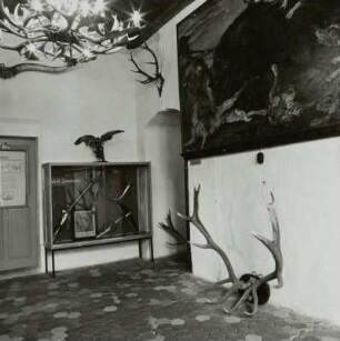Vitrine "Jagd im Feudalismus"