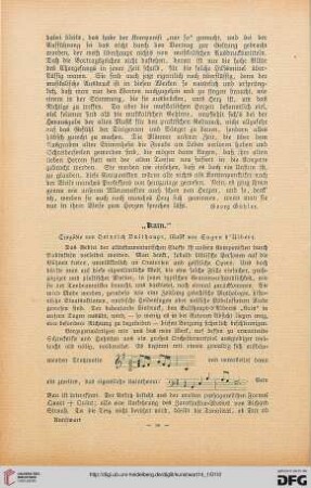 "Kain": Tragödie von Heinrich Bulthaupt, Musik von Eugen d'Albert