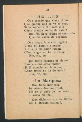 La mariposa