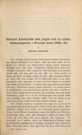 Historisk tidskrift : HT. 14. 1894