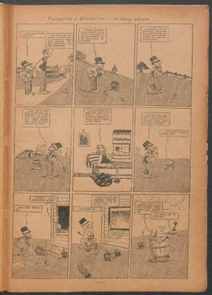 Paragüita y Miquelino. - [Cómic] : Un hallazgo perfumado