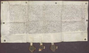 Conrad von Waltstein verkauft an Markgraf Philipp I. von Baden den vierten Teil des Dorfes Niefern samt dem Burgstadel daselbst um 1.500 fl.