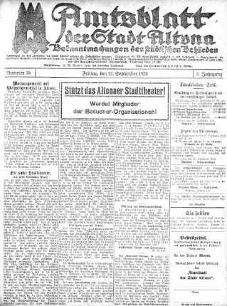 Nummer 38 : Freitag, den 21. September 1923