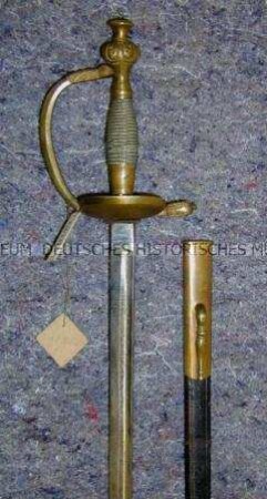 Degen für Offiziere, Infanterie-Regiment