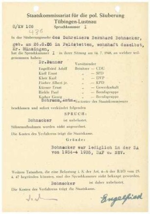 Bohnacker, Bernhard
