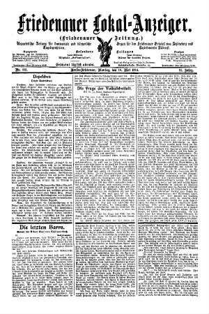 Nr. 115, 18.05.1914