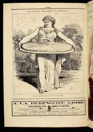 Le gateau des rois, par Bertall