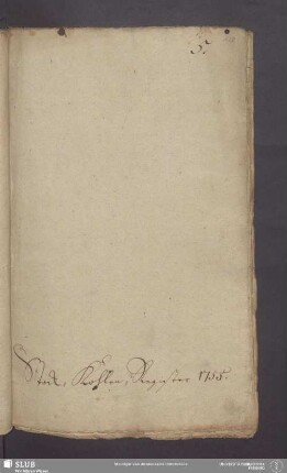 Stock-Kohlen-Register 1755