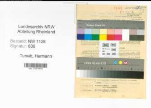 Entnazifizierung Hermann Turwitt , geb. 24.11.1906 (Feuerwehrmann)