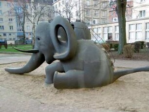 Rutschelefant, Dresden