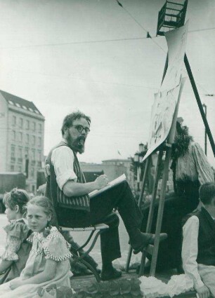 250 Jahre Charlottenburg. Festzug, Zille