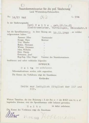 Heitz, Karl