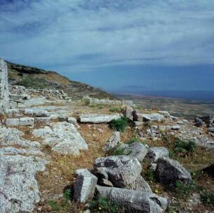 Santorin. Alt-Thera, vorm Apollontempel