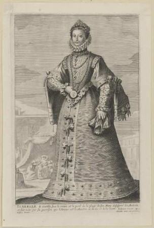 Bildnis der Isabelle de castille