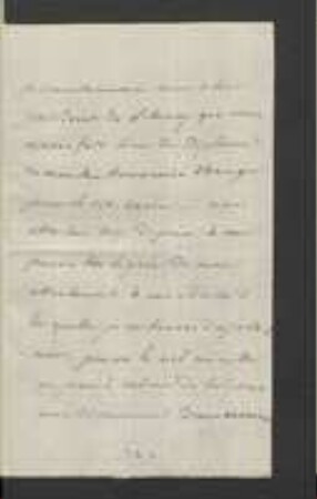 Brief von François Gabriel von Bray an Regensburgische Botanische Gesellschaft