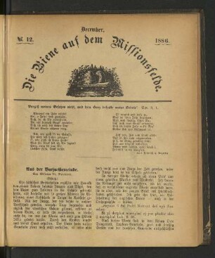 No. 12. December. 1886.