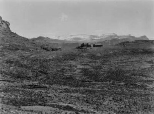 Bergstation : Steinhäuser einer Bergstation in den Drankensbergen ("Drachenberge")