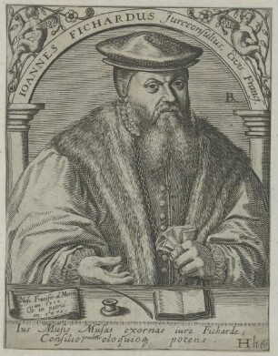 Bildnis des Ioannes Fichardus