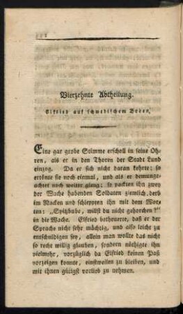 Vierzehnte Abtheilung. Elfried auf schwedischem Boden