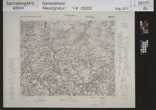 Karte des Sudetenlandes