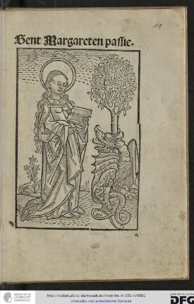 [Passio S. Margaretae <nds.> ] Sent Margareten passie