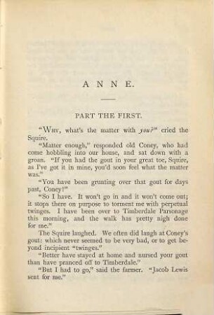 Anne and other tales