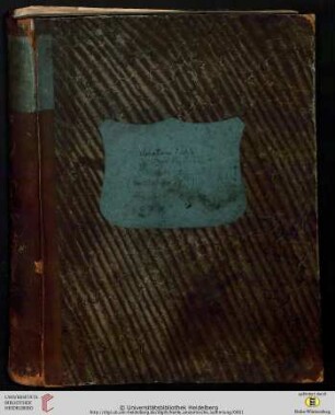 Sammlungsbuch der Anatomischen Sammlung Heidelberg