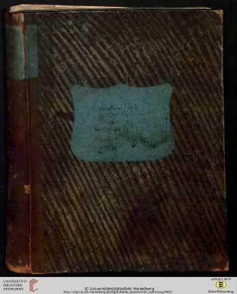 Sammlungsbuch der Anatomischen Sammlung Heidelberg