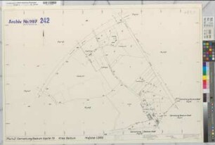 Beckum Ksp. u.Stadt (Beckum), Umlegung Beckum, Gem.Karte Beckum, Kspl. Flur 42