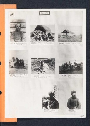 Albumblatt 38 mit Angebotsserie "Russland"