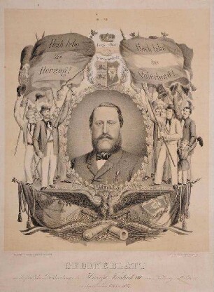 Bildnis von Friedrich (VIII.) (1829-1880), Herzog von Schleswig-Holstein-Sonderburg-Augustenburg