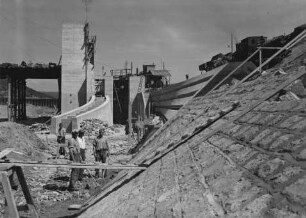 Baustelle Staustufe Rothenfels/Main