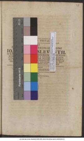 Exseqvias Festas Viri Illvstris Atqve Excellentissimi Io. Philippi Slevogtii, Ivrivm Doctoris Celeberrimi, Serenissimorvm Saxoniae Dvcvm A Consilis Avlicis ... et Totivs Academiae Venerandi Senioris Rite Indicit Academia Ienensis