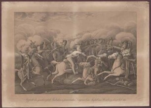 "Gefecht der großherzoglich Badischen und französischen Dragoner beim Ausfall aus Strasburg, den 9ten Juli 1815."