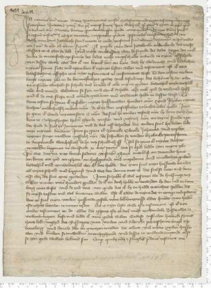 Testament des Ropke van dem Jettebroke, vom kaiserlichen Notar Meinardus Sars als Notariatsinstrument abgefasst. Die Abschrift ist vom kaiserlichen Notar Nicolaus Stoketo mit dem Original verglichen worden
