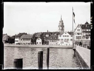 Ortsansicht vom See her, Foto: Schuster September 1913
