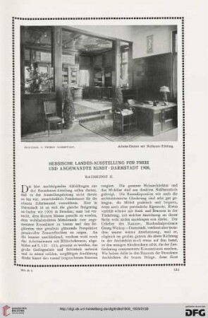 Hessische Landes-Ausstellung für freie und angewandte Kunst - Darmstadt 1908