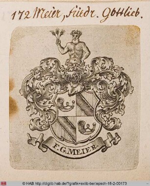 Wappen des Friedrich Gottlieb Meier